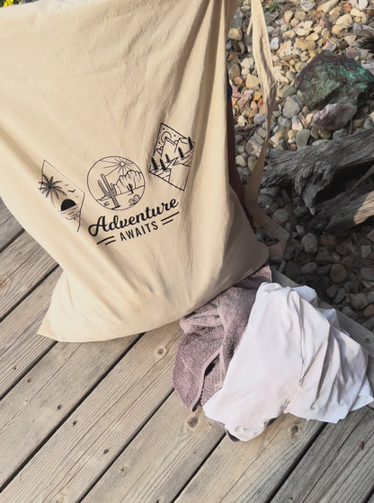 On The Go Laundry Bag