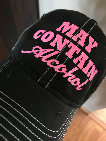May Contain Alcohol Trucker Hat